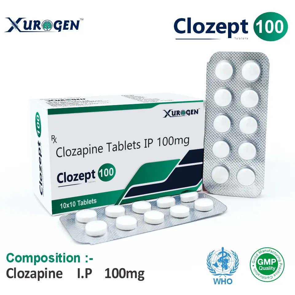 Clozapine 100 mg tablet PCD pharma franchise